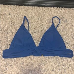 zaful blue bikini top